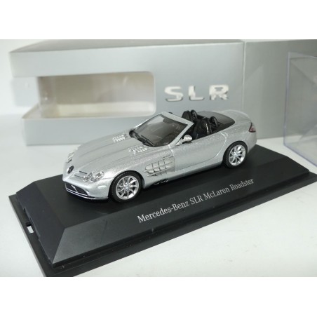 MERCEDES SLR McLAREN ROADSTER 2003 Gris MINICHAMPS 1:43