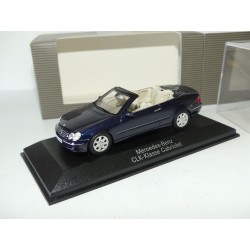 MERCEDES CLASSE CLK Cabriolet W209 Bleu Marine MINICHAMPS 1:43