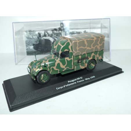 PEUGEOT DK 5J INFANTERIE MILITAIRE 1940 ALTAYA 1:43