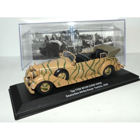 MERCEDES 770 K W150 TUNISIE MILITAIRE 1943 ALTAYA 1:43