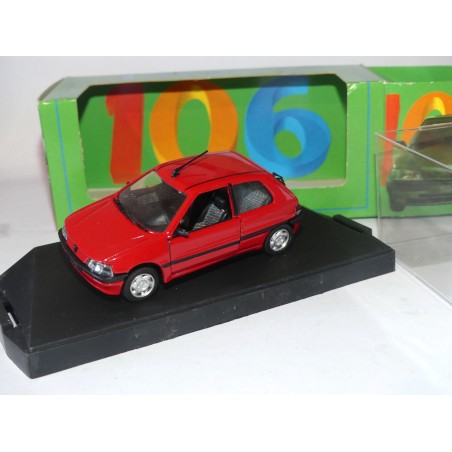 PEUGEOT 106 XT 3 PORTES Rouge VITESSE 1:43