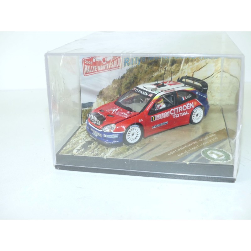 CITROEN XSARA WRC RALLYE MONTE CARLO 2003 S. LOEB VITESSE 1:43