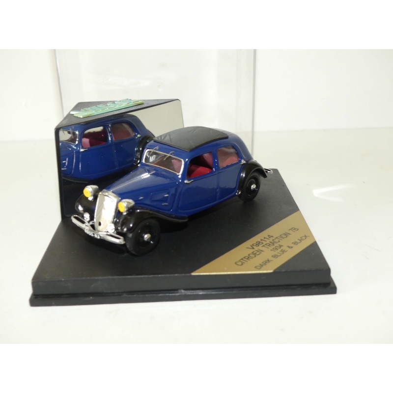 CITROEN TRACTION 7B 1934 Bleu et Noir VITESSE V98114 1:43