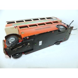 BUS LONDONIEN EN METALTRI ANG MINICTOYS  sans boite pneu abimé