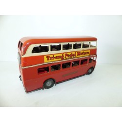 BUS LONDONIEN EN METALTRI ANG MINICTOYS  sans boite pneu abimé