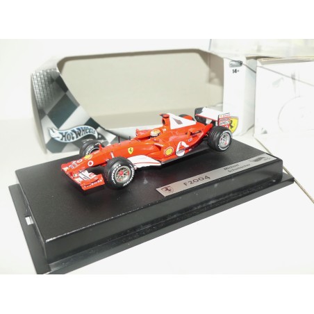 FERRARI F2004 GP 2004 M. SCHUMACHER HOTWHEELS 1:43