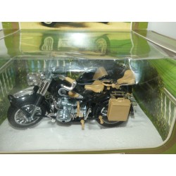 MOTO BMW R75 ELEPHANT SIDE CAR TONKA POLISTIL 1:15