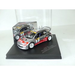 PEUGEOT 206 WRC N°2 RALLYE MONTE CARLO 2001 D. AURIOL VITESSE SKM186 1:43