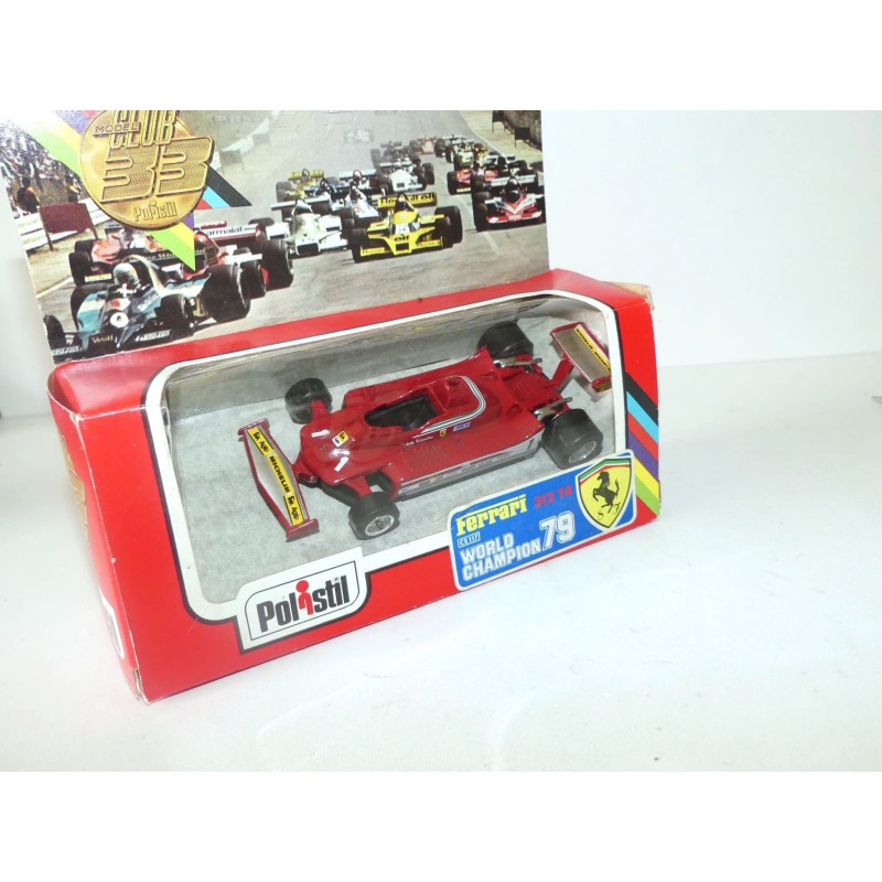 FERRARI 312 T4 N°1 GP 1979 J. SCHECKLER POLISTIL CE117 1:40