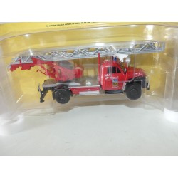 CAMION POMPIERS N°107 MAGIRUS DL 18 OPEL BLITZ ECHELLE IXO PRESSE 1:43