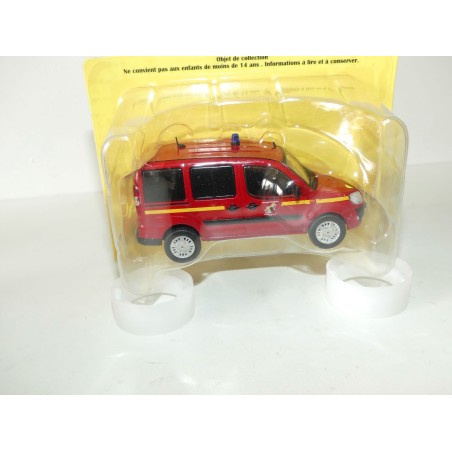 FIAT Doblo VLCDG Bas Rhin POMPIERS IXO PRESSE N°62 1:43 blister