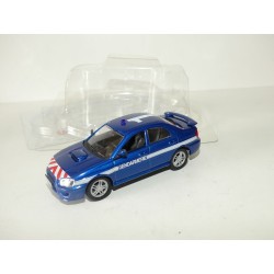 SUBARU IMPREZA WRX GENDARMERIE NOREV pour HACHETTE 1:43 sous coque