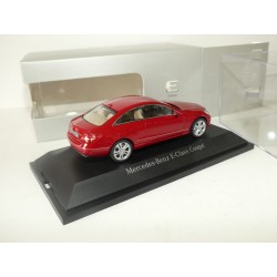 MERCEDES CLASSE E COUPE W212 Rouge SCHUCO 1:43