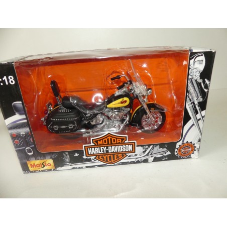 MOTO HARLEY DAVIDSON FLSTC HERITAGE SOFTAIL CLASSIC 2000 MAISTO 1:18