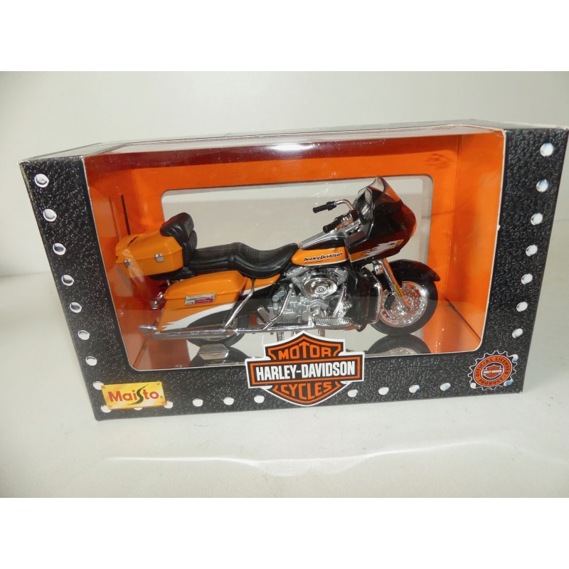 MOTO HARLEY DAVIDSON FLTRSEI SEREAMIN EAGLE ROAD GLIDE MAISTO 1:18