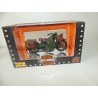 MOTO HARLEY DAVIDSON WLA FLAT HEAD 1942 MAISTO 1:18