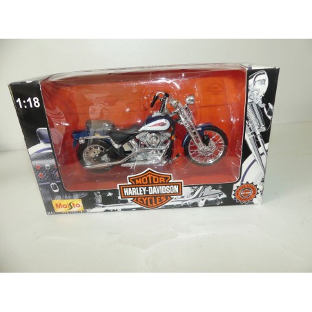 MOTO HARLEY DAVIDSON FXSTS SPINGER SOFTAIL 1999 MAISTO 1:18