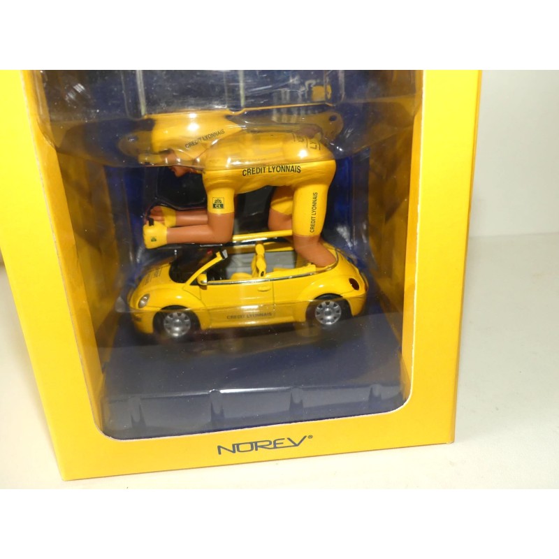 VW NEW BEETLE TOUR DE FRANCE CREDIT LYONNAIS NOREV 1:43