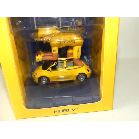 VW NEW BEETLE TOUR DE FRANCE CREDIT LYONNAIS NOREV 1:43