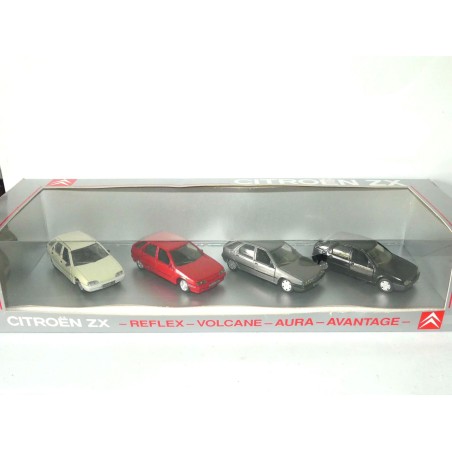 CITROEN ZX REFLEX VOLCANE AURA AVANTAGE COFFRET SOLIDO 1:43