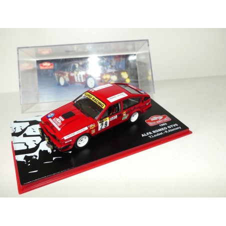 ALFA ROMEO GTV6 RALLYE MONTE CARLO 1983 Y. LOUBET ALTAYA 1:43 15Ã¨me