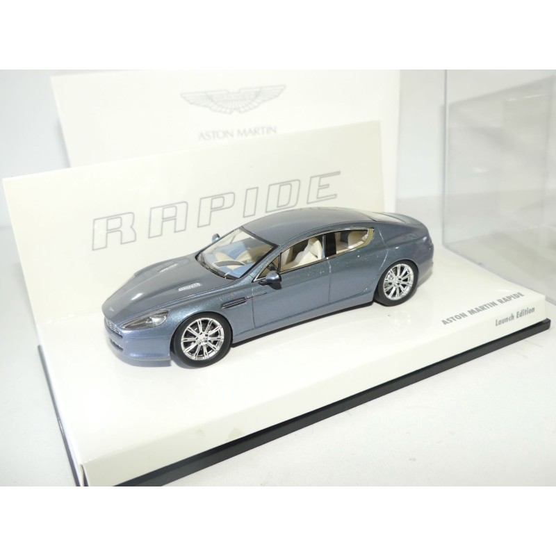 ASTON MARTIN RAPIDE Bleu RESINE MINICHAMPS 1:43