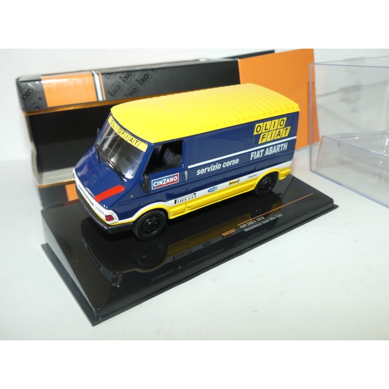 CAMION ASSISTANCE RALLYE FIAT 242E 1976 OLIO FIAT ABARTH IXO RAC267 1:43