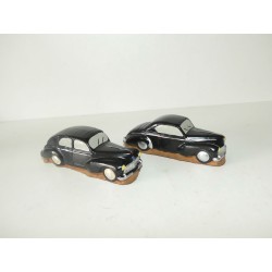 PEUGEOT 203 BERLINE ET COUPE Noir EN PLATRE 1:43 sans boite