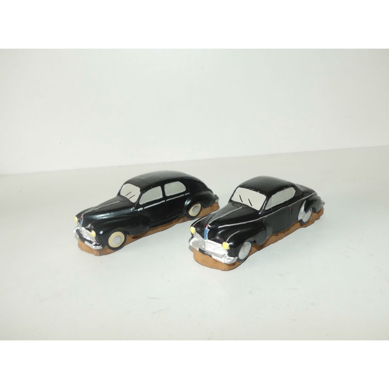 PEUGEOT 203 BERLINE ET COUPE Noir EN PLATRE 1:43 sans boite