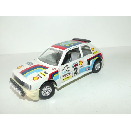 PEUGEOT 205 TURBO 16 RAC RALLYE 1984 VATANEN BURAGO 1:25 1:24