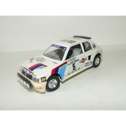 PEUGEOT 205 TURBO 16 RALLYE COSTA SMERALDA G. DEL ZOPPO BURAGO 1:25 1:24