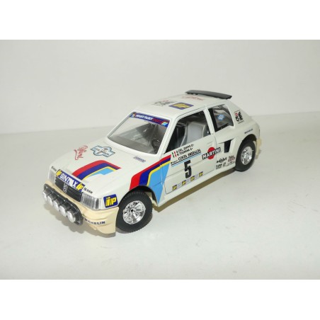 PEUGEOT 205 TURBO 16 RAC RALLYE 1984 VATANEN BURAGO 1:25 1:24