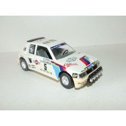 PEUGEOT 205 TURBO 16 RAC RALLYE 1984 VATANEN BURAGO 1:25 1:24