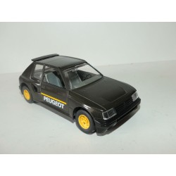 PEUGEOT 205 TURBO 16 Gris BURAGO 1:25 1:24