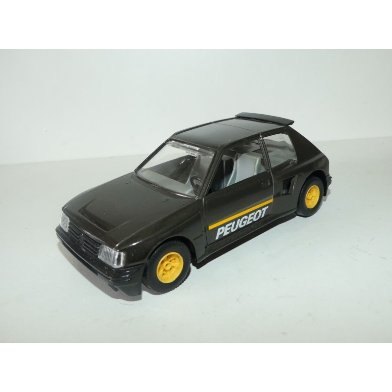 PEUGEOT 205 TURBO 16 Gris BURAGO 1:25 1:24