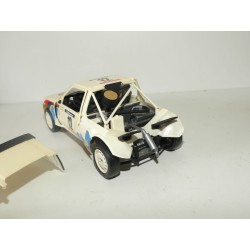 PEUGEOT 205 TURBO 16 RALLYE TOUR DE CORSE 1984 J.P. NICOLAS MAQUETTE Montée 1:24