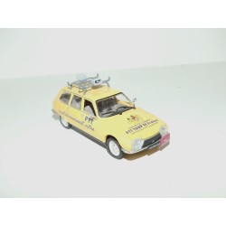 CITROEN GS BREAK PTT TOUR DR FRANCE UNIVERSAL HOBBIES pour ATLAS 1:43 sans boite