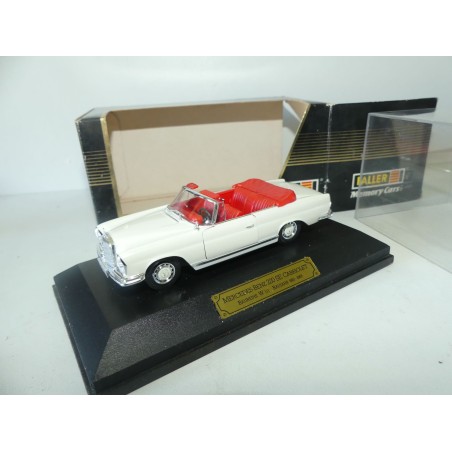 MERCEDES 220 SE CABRIOLET W111 1963-1965 Blanc FALLER 1:43