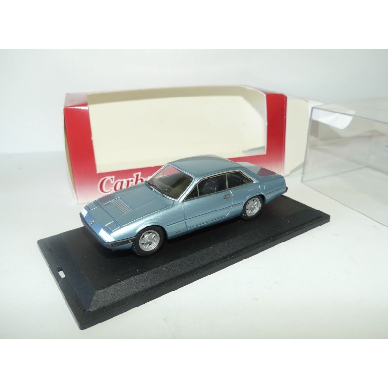 FERRARI 365 GT4 2+2 1976 Bleu CARBONE CAR004B 1:43