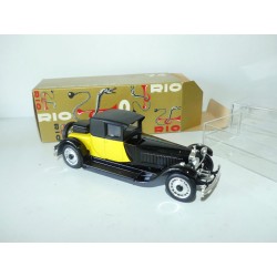 BUGATTI ROYALE 41 1929 Noir et Jaune RIO R74 1:43