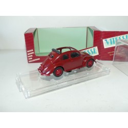 VW COCCINELLE TOIT OUVERT 1947 Bordeaux VITESSE 401.1 1:43