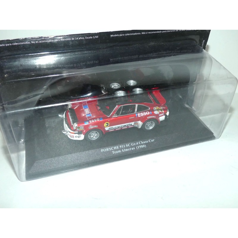 PORSCHE 911 SC Gr4 ASSISTANCE RALLYE TEAM ALMERAS 1980 IXO ALTAYA 1:43