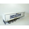 REMORQUE CAMION CHEREAU 1988 LBS 1:43 sans boite