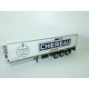 REMORQUE CAMION CHEREAU 1988 LBS 1:43 sans boite