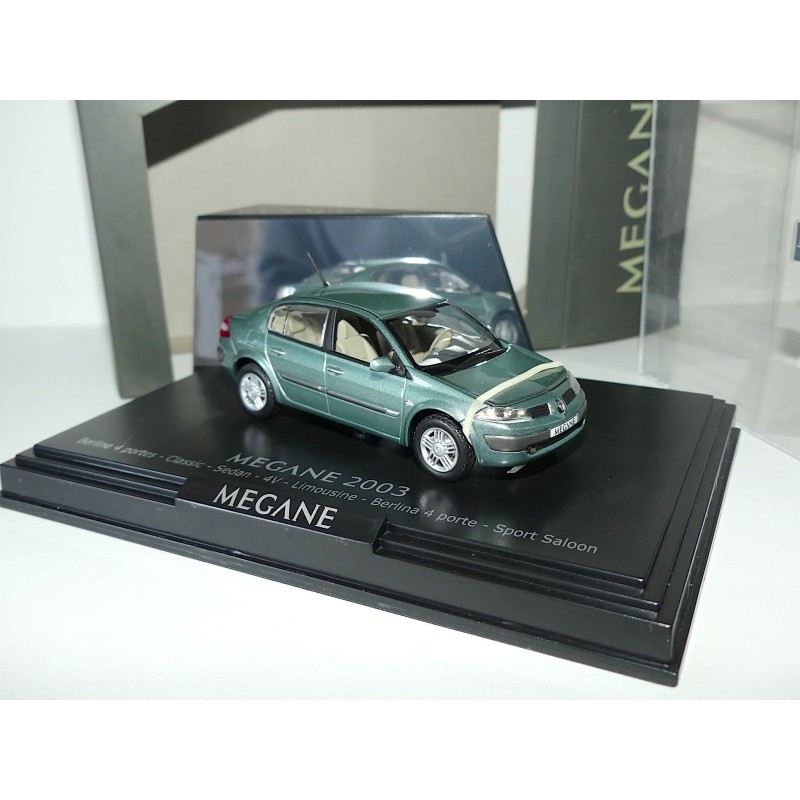 RENAULT MEGANE II 4 Portes CLASSIC 2003 Vert NOREV 1:43