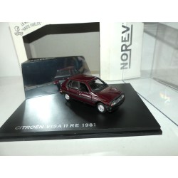 CITROEN VISA 11 RE 1981 Bordeaux NOREV 1:43