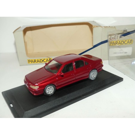 PEUGEOT 406 Rouge PARADCAR 027 1:43