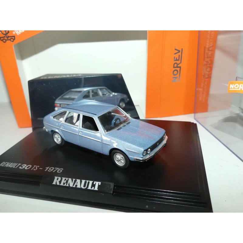 RENAULT 30 TS Bleu 1976 NOREV 1:43