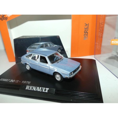 RENAULT 30 TS Bleu 1976 NOREV 1:43