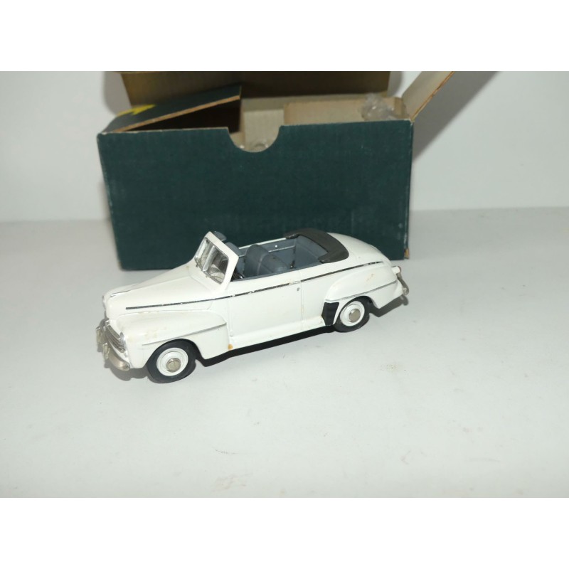 FORD COUPE CONVERTIBLE 1948 Blanc KIT Monté ECMA 1:43 